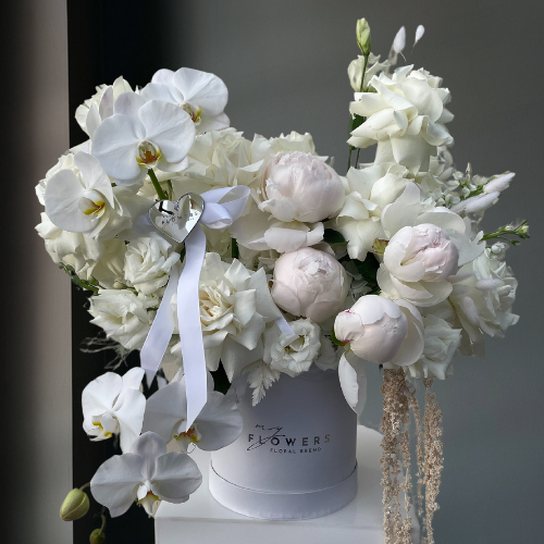 Коробка с цветами