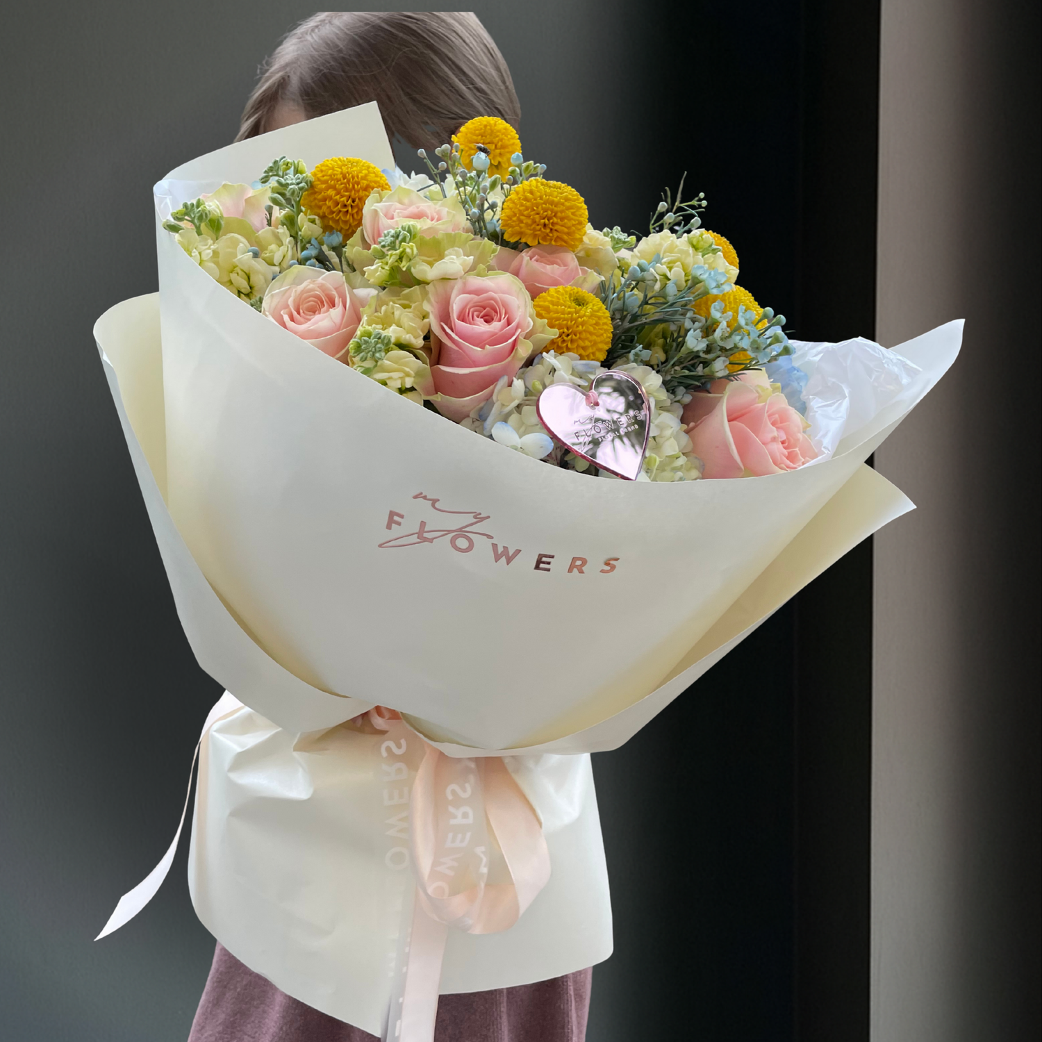 яркий букет