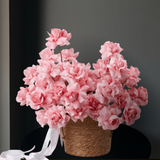 Розы в корзине