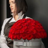 Розы в коробке