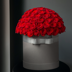 Красные Розы в коробке