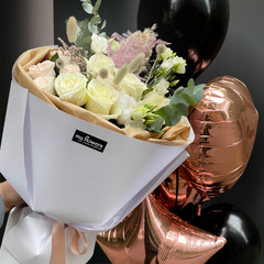 Букет с шариками